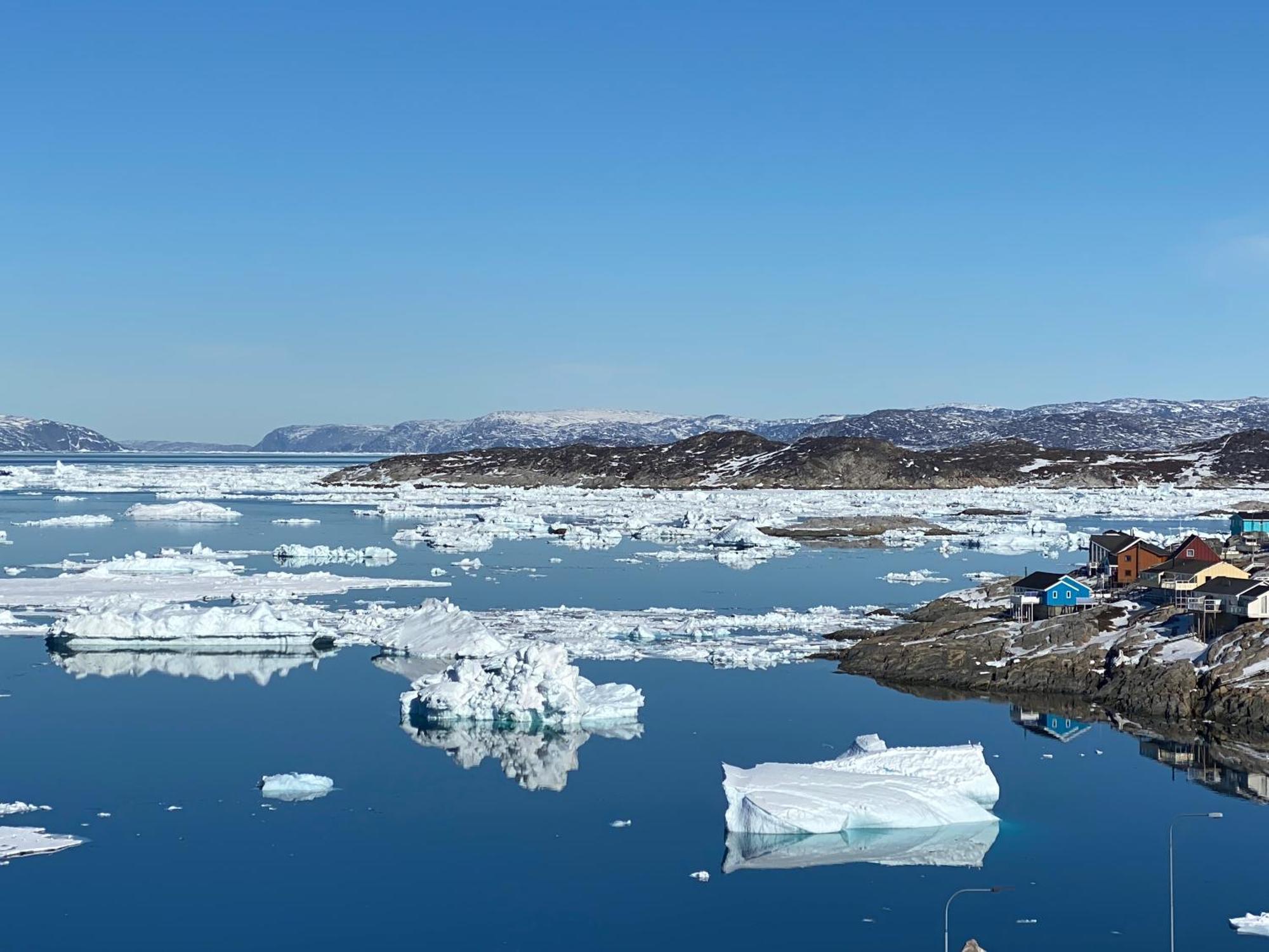 Modern Seaview Vacation House, Ilulissat Villa Exterior photo