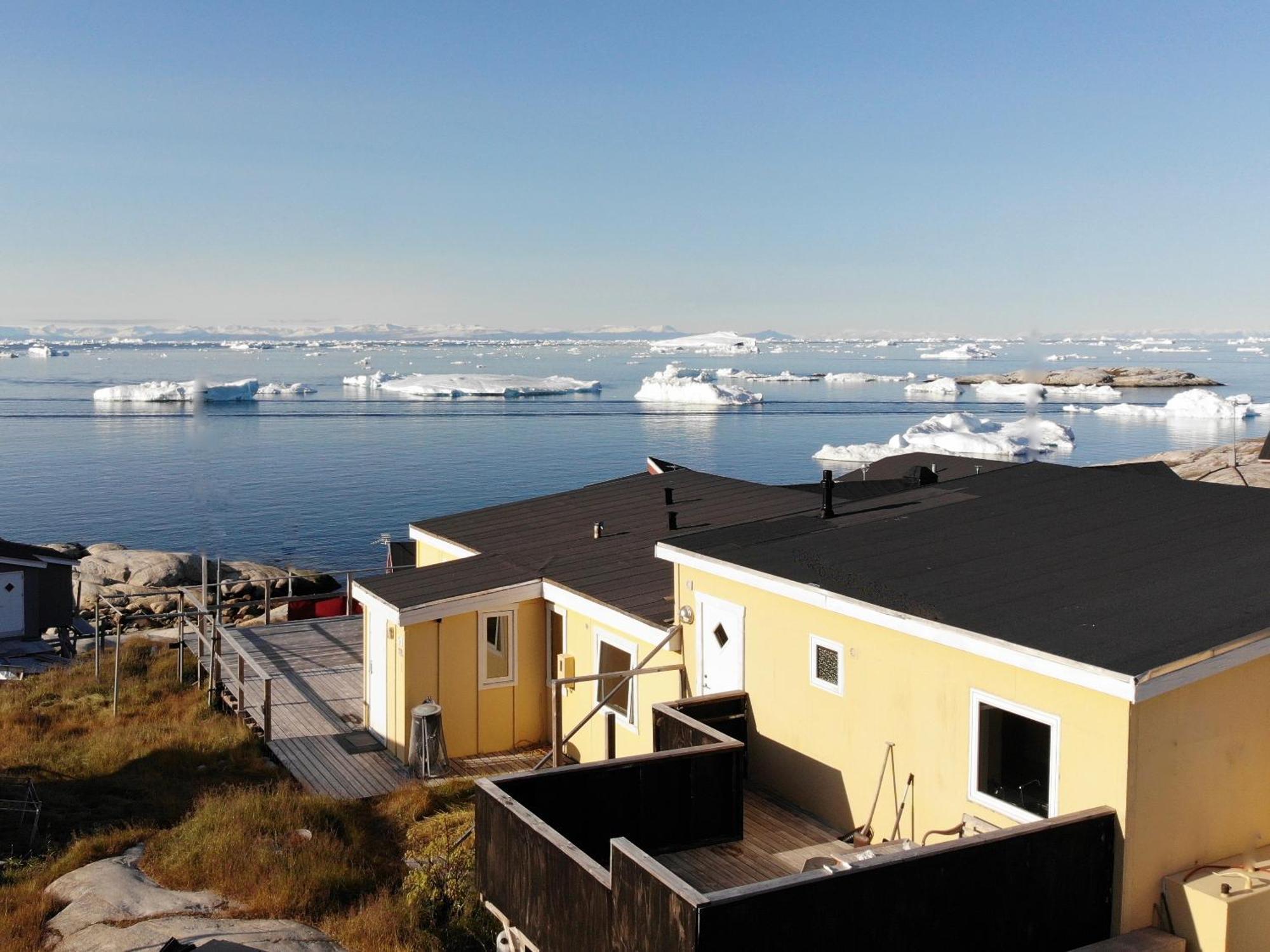 Modern Seaview Vacation House, Ilulissat Villa Exterior photo